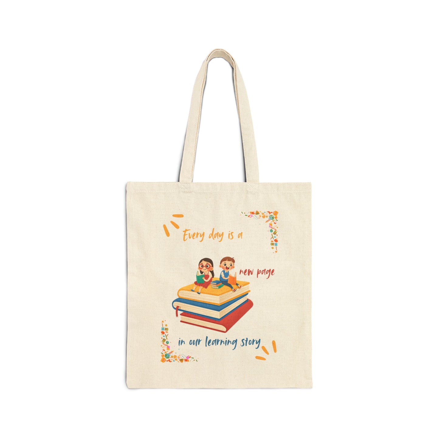 Cotton Canvas Tote Bag