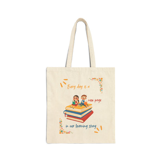 Cotton Canvas Tote Bag