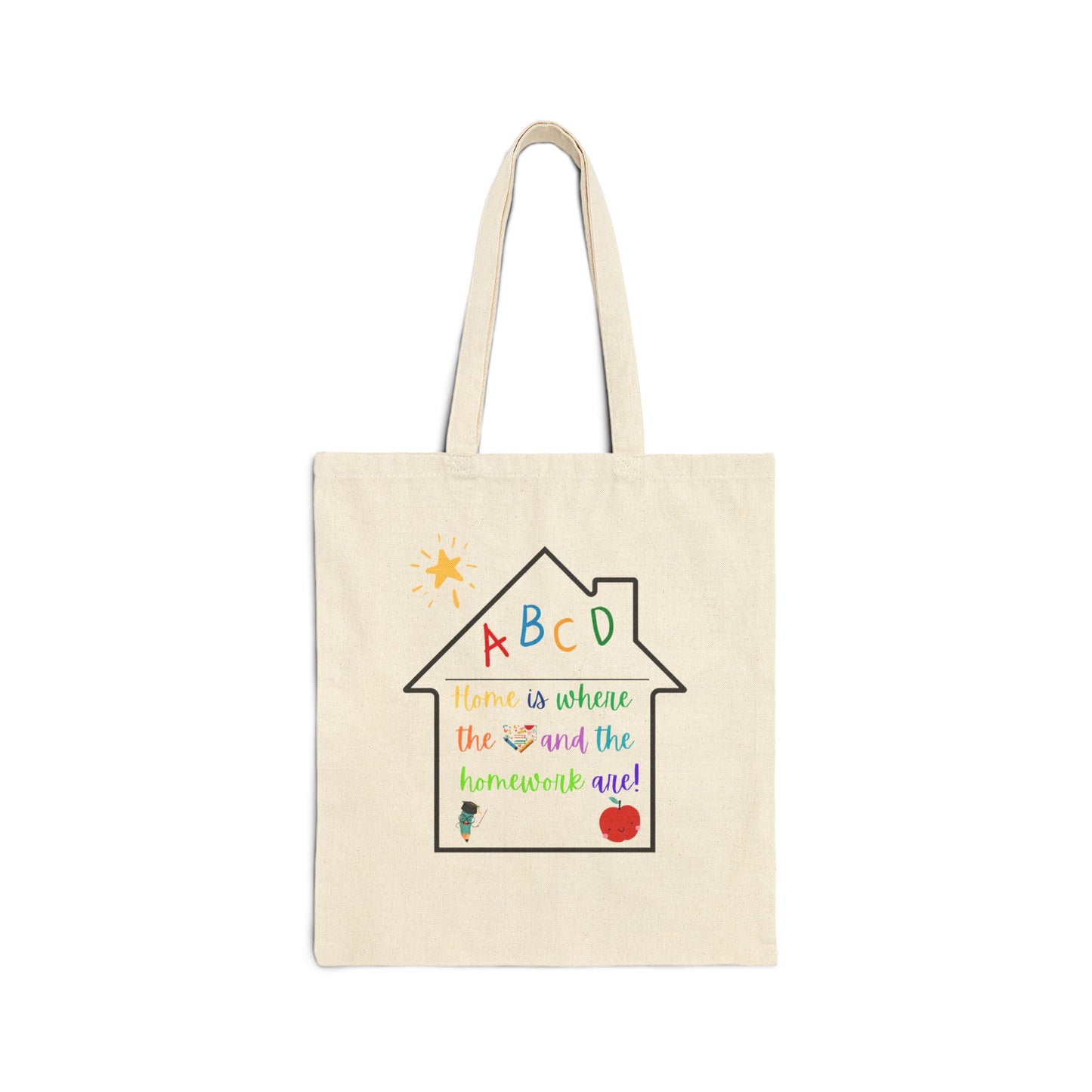 Cotton Canvas Tote Bag